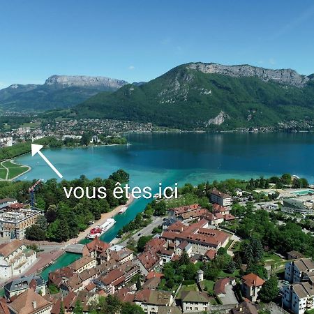 Studio Moderne, Place Parking Prive, Emplacement Ideal A 100 M Du Lac. Annecy Ngoại thất bức ảnh